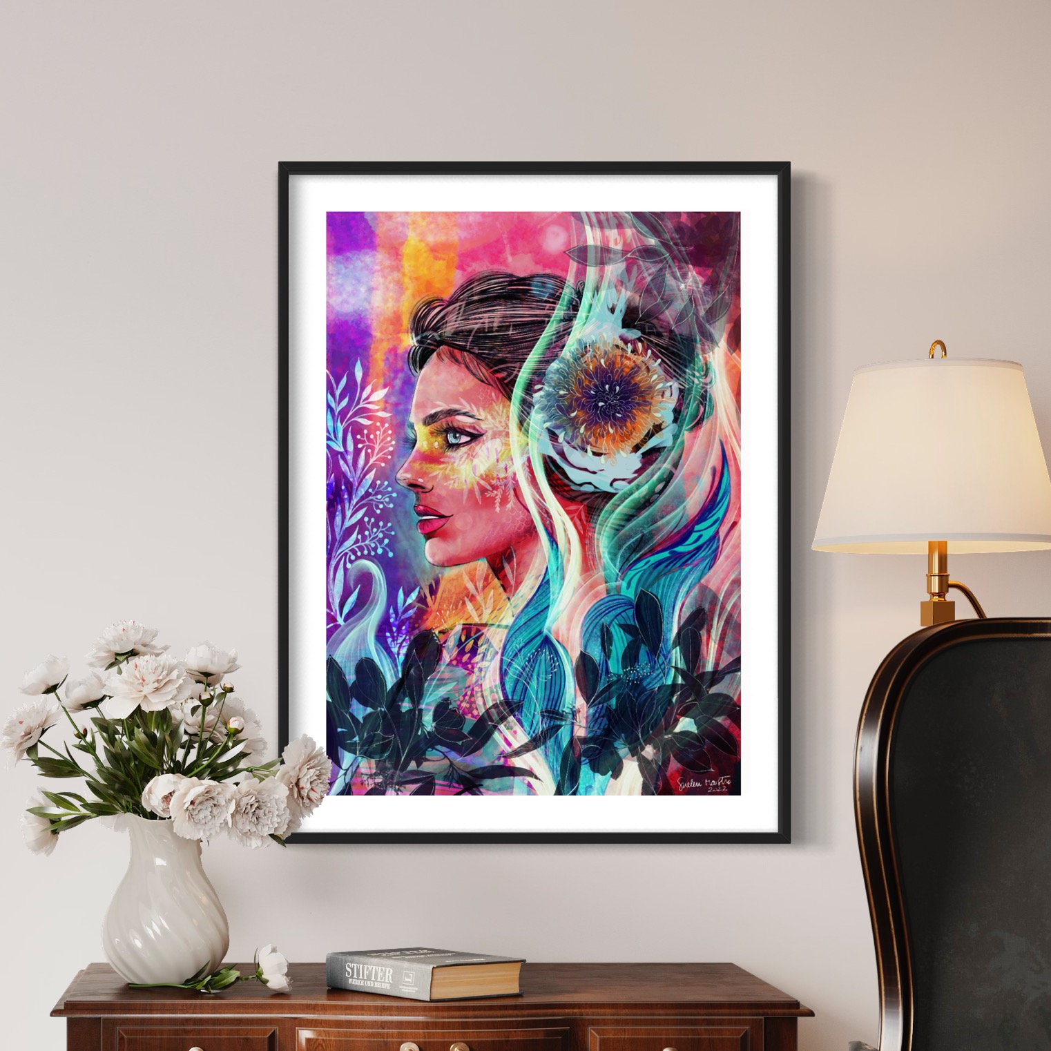 Mermaid 100cmx70cm